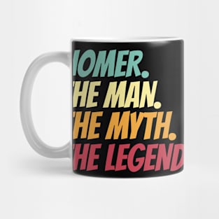 Homer The Man The Myth The Legend Mug